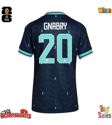 Germany Serge Gnabry #20 Replica Away Stadium Shirt for Women World Cup 2026 Short Sleeve